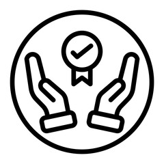 Best Practice Sharing Vector Line Icon Design