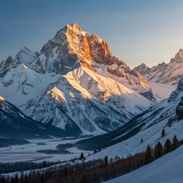 Scenic View of Remote Mountain Trail