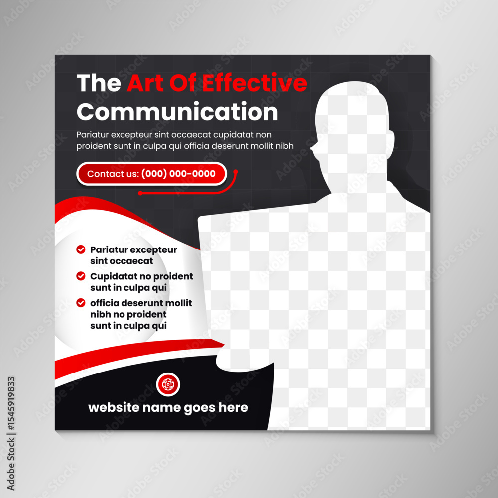 Poster creating a visually appealing and informative 