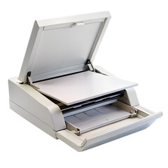 Document Feeder Open Position  isolated on transparent background