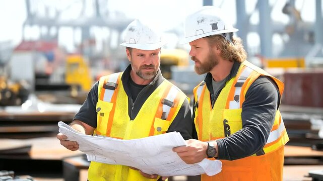 Shipbuilders Collaborate on Construction Plans and Ship Parts Review