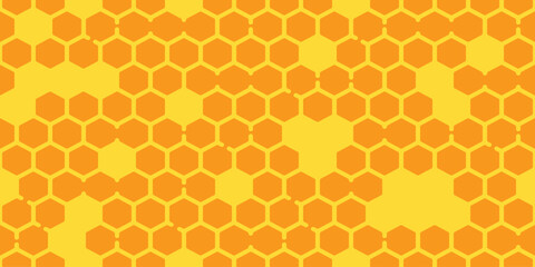 honeycomb seamless pattern beehive honey bee vector scarf isolated cartoon tile wallpaper repeat background illustration doodle textile gift wrapping paper design