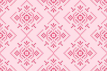 seamless pixel pattern, seamless pattern illustration