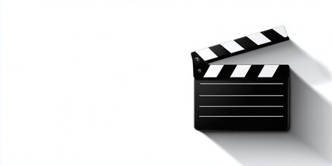 Film Slate: Capturing Cinematic Moments
The classic film slate, symbolizing the start of movie magic, ready to capture scenes, sound, and the essence of storytelling.