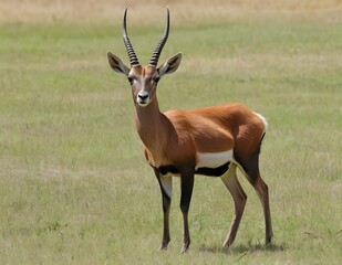 Naklejka premium impala in the savannah