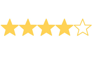 four star customer rating
