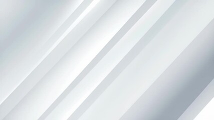 Modern abstract background with elegant white and gray diagonal lines creating a clean, sleek, and dynamic geometric pattern, ideal for professional presentations. - Powered by Adobe