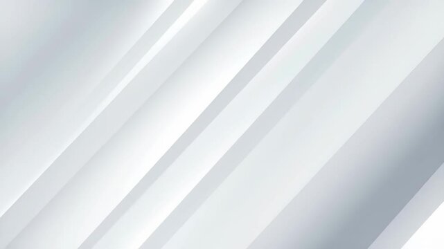 Modern abstract background with elegant white and gray diagonal lines creating a clean, sleek, and dynamic geometric pattern, ideal for professional presentations. - Powered by Adobe