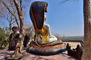 Wat Phu Yod Ruay is the most famous temple in Ubon Ratchathani, Thailand © Herotozero