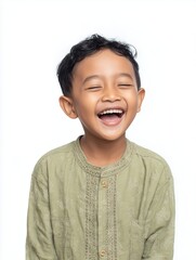 portrait of a smiling boy