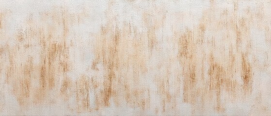 Fototapeta premium A textured abstract artwork featuring soft beige and brown tones with a rough, layered pattern resembling natural earth and stone surfaces.