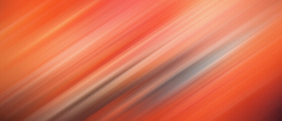 abstract bold diagonal motion blur gradient in fiery orange red coral tones with soft noise grain. high energy brand. fitness sport design marketing background, hot movement speed.