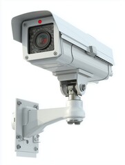 security camera isolated on white