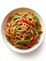 noodles with vegetables