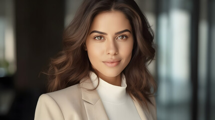 portrait of a young business woman