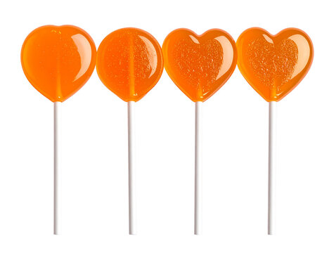 Colorful Fruit Sugar Lollipops - Bright and Festive Candy Treats for Party Joy and Celebration