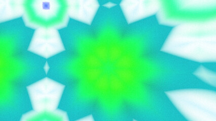 Abstract Radiant Burst with Soft Grain Texture, Symmetrical Glow Pattern in Psychedelic Style,...