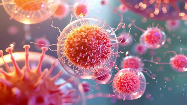 Fertilised Cell Development. Stages From Fertilization