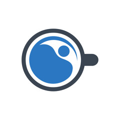 Obraz premium Insightful Coffee Icon