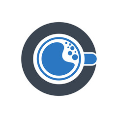 Coffee Cup with Foam Icon