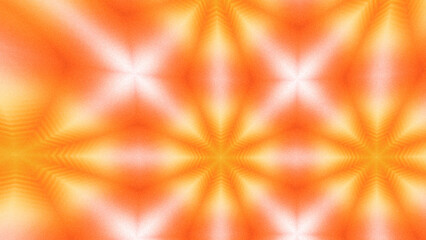 Abstract Radiant Burst with Soft Grain Texture, Symmetrical Glow Pattern in Psychedelic Style, Radiating Circular Abstract with Subtle Noise, Kaleidoscopic Starburst with Gradient Flow