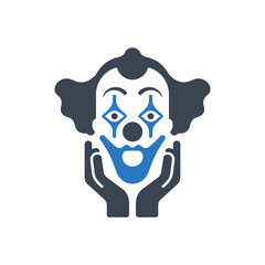 Clown Face Icon