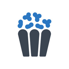 Popcorn Bucket Icon