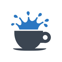 Spilled Coffee Icon