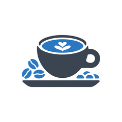 Coffee with Beans Icon