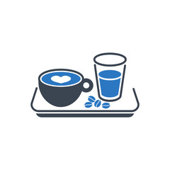 Coffee and Water Icon