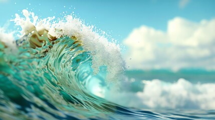 Rising wave with input points marked by roles