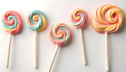 colorrful lollipop