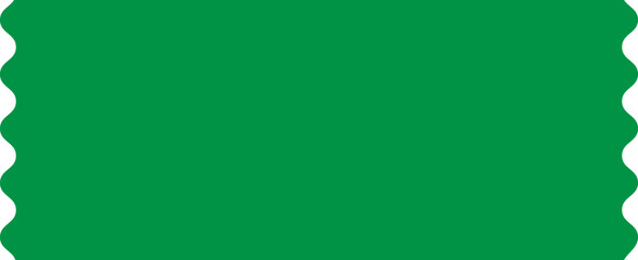 Dark green paper tape rectangle