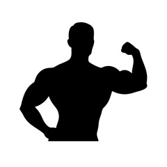 Fototapeta premium Bodybuilder: The Art of Strength and Dedication