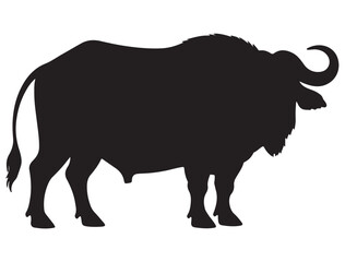 AFRICAN BUFFALO SILHOUETTE