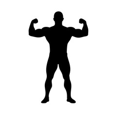 Fototapeta premium Bodybuilder: The Art of Strength and Dedication