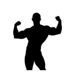 Fototapeta premium Bodybuilder: The Art of Strength and Dedication