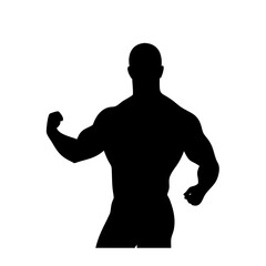 Fototapeta premium Bodybuilder: The Art of Strength and Dedication