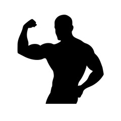 Fototapeta premium Bodybuilder: The Art of Strength and Dedication