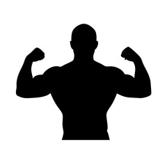 Fototapeta premium Bodybuilder: The Art of Strength and Dedication