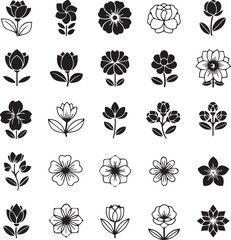 Stylish black and white vector illustration abstract geometric design with clean lines and shapes