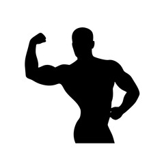 Fototapeta premium Bodybuilder: The Art of Strength and Dedication