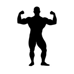 Fototapeta premium Bodybuilder: The Art of Strength and Dedication