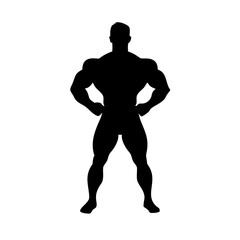 Fototapeta premium Bodybuilder: The Art of Strength and Dedication