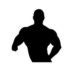 Fototapeta premium Bodybuilder: The Art of Strength and Dedication