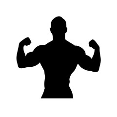 Fototapeta premium Bodybuilder: The Art of Strength and Dedication