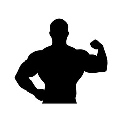 Fototapeta premium Bodybuilder: The Art of Strength and Dedication