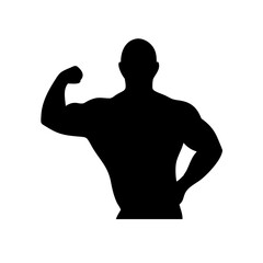 Fototapeta premium Bodybuilder: The Art of Strength and Dedication