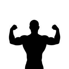 Fototapeta premium Bodybuilder: The Art of Strength and Dedication