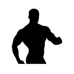 Fototapeta premium Bodybuilder: The Art of Strength and Dedication